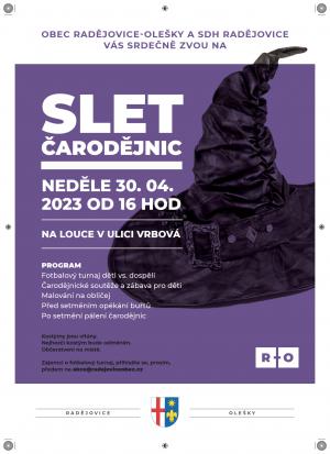 Slet čarodějnic 2023