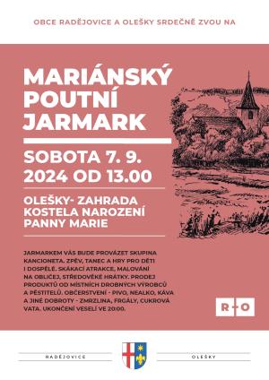 Mariánský poutní jarmark 2024
