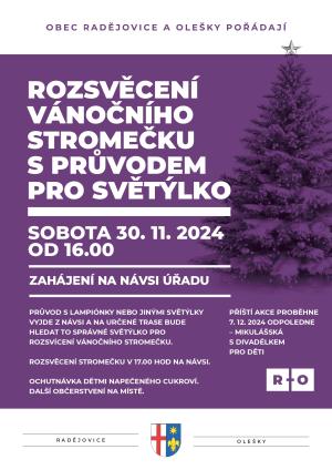 Rozsvěcení stromečku